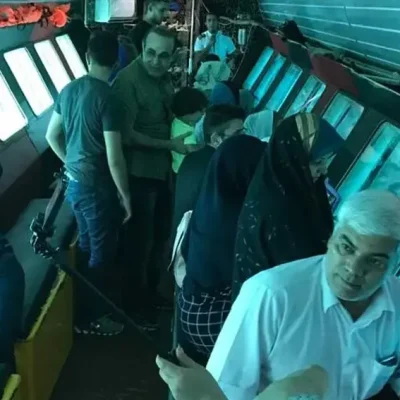 کشتی آکواریوم کیش