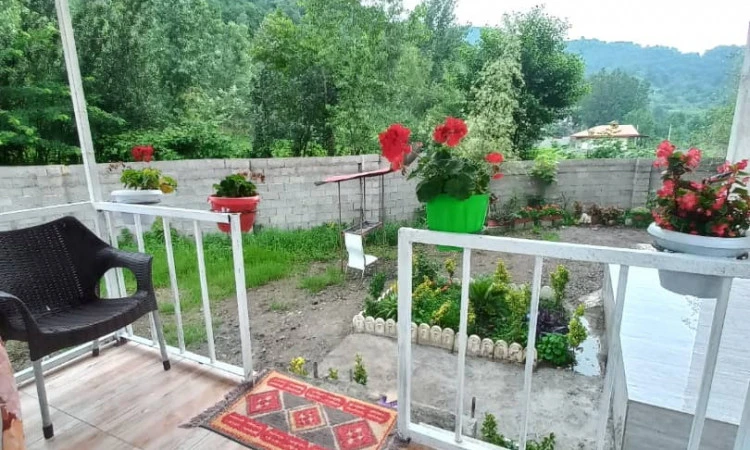 اجاره کلبه تراسدار جنگلی قلعه رودخان