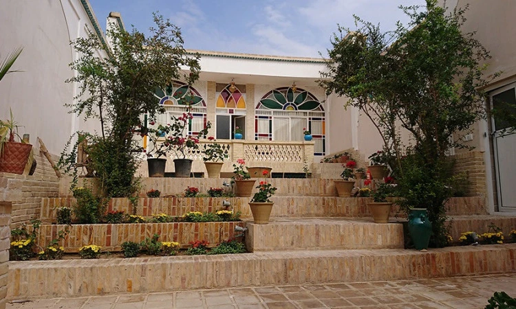 سرای ملک کاشان - اتاق نیلوفر